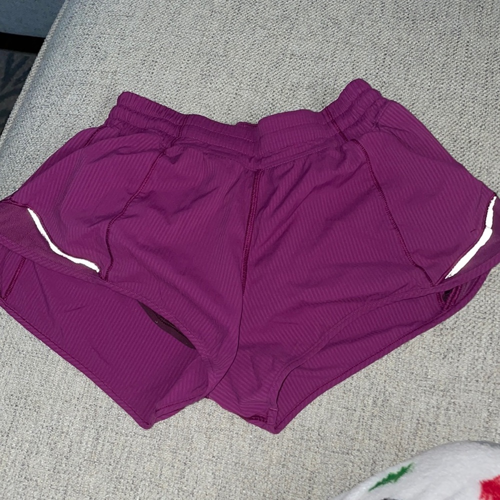 Purple hotty hot shorts